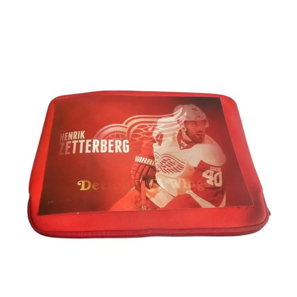 Detroit Red Wings‎ Henrik Zetterberg Laptop Tablet Sleeve Case + Cloth